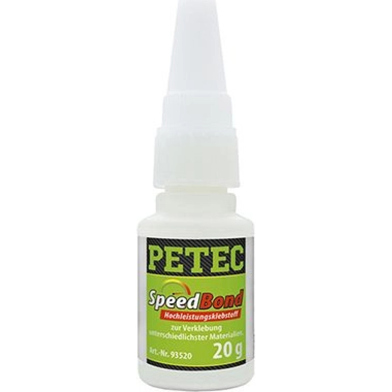Petec Speedbond Hochleistungsklebstoff 20ml 93520 Petec Speedbond Hochleistungsklebstoff 20ml 93520