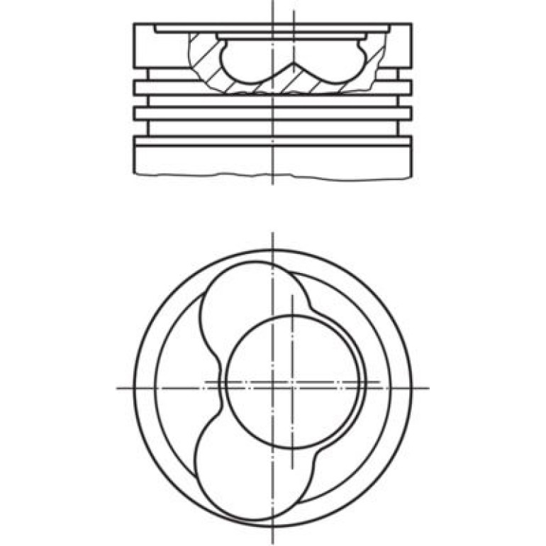 MAHLE Kolben 030 66 00 MAHLE Kolben 030 66 00