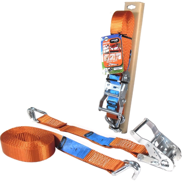 Jumbo Spanngurt Heavy Duty 2t/6m T-470600 CP Jumbo Spanngurt Heavy Duty 2t/6m T-470600 CP