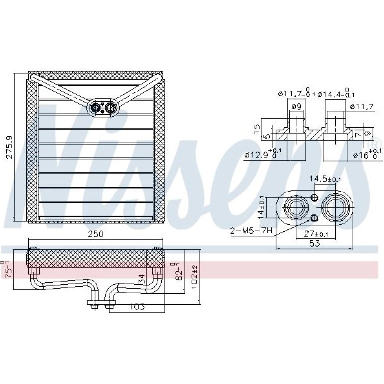 Verdampfer PKW 92373 Verdampfer PKW 92373
