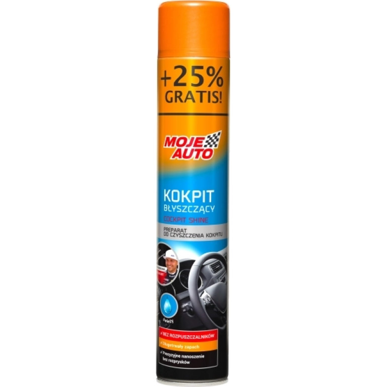 MOJE AUTO AMT19-012 Cockpitspray glänzend 600 ml + 25 % gratis MOJE AUTO AMT19-012 Cockpitspray glänzend 600 ml + 25 % gratis