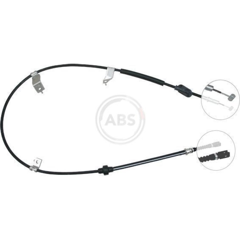 A.B.S. Handbremsseil Seilzug Festellbremse K13877 A.B.S. Handbremsseil Seilzug Festellbremse K13877