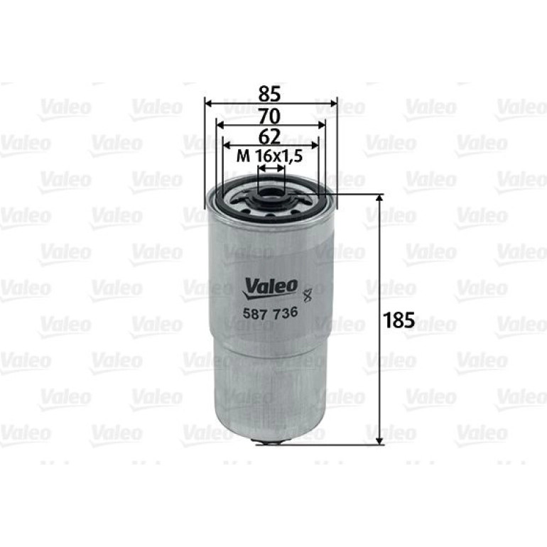 VALEO Kraftstofffilter 587736 VALEO Kraftstofffilter 587736