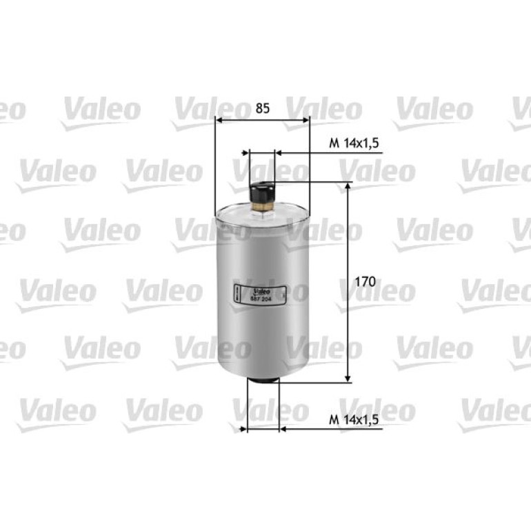 VALEO Kraftstofffilter 587204 VALEO Kraftstofffilter 587204