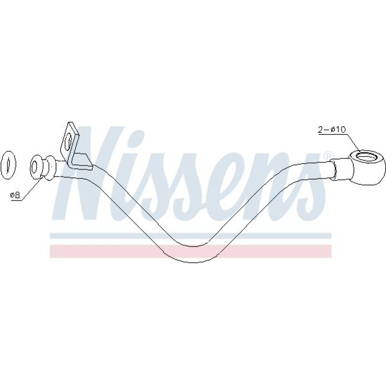 Nissens Ölleitung 935076 Nissens Ölleitung 935076