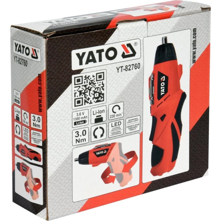 Batterieschraubendreher 3,6V 1,3Ah YT-82760 Batterieschraubendreher 3,6V 1,3Ah YT-82760