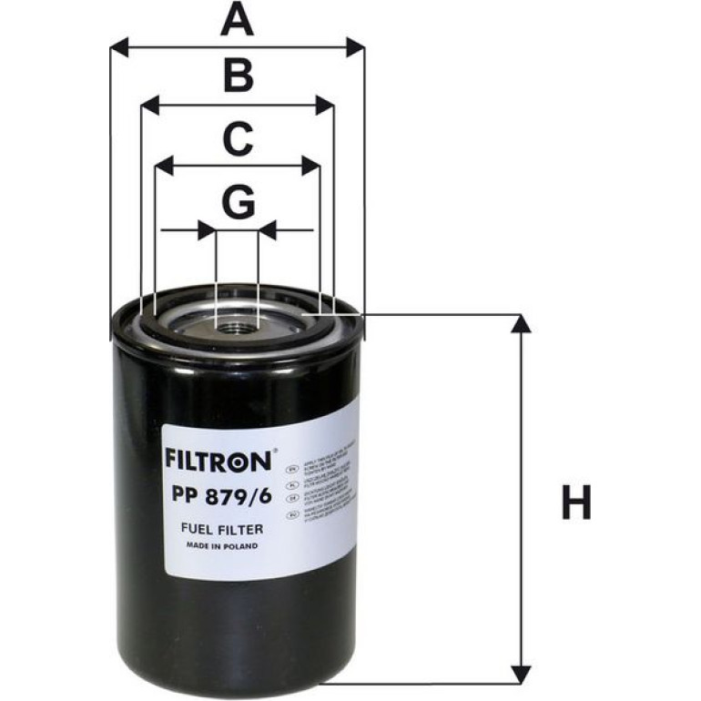 FILTRON Kraftstofffilter PP 879/6 FILTRON Kraftstofffilter PP 879/6