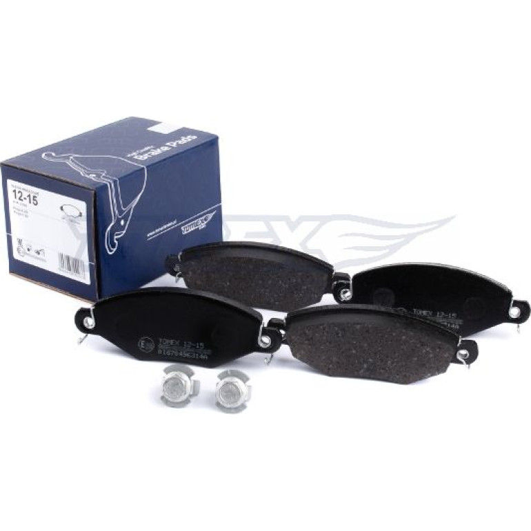TOMEX brakes Bremsbelagsatz, Scheibenbremse TX 12-15 TOMEX brakes Bremsbelagsatz, Scheibenbremse TX 12-15