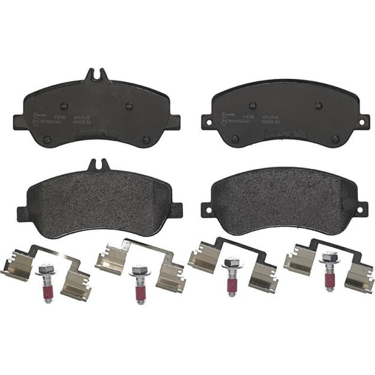BREMBO Bremsklötze VA P 50 086 BREMBO Bremsklötze VA P 50 086