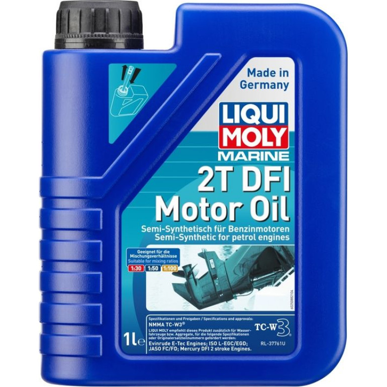 Liqui Moly Marine 2T DFI Motor Oil 1 l 25088 Liqui Moly Marine 2T DFI Motor Oil 1 l 25088