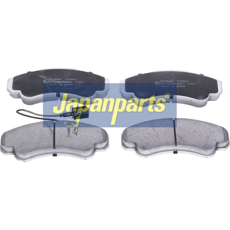 Japanparts Bremsbeläge PA-0054AF Japanparts Bremsbeläge PA-0054AF