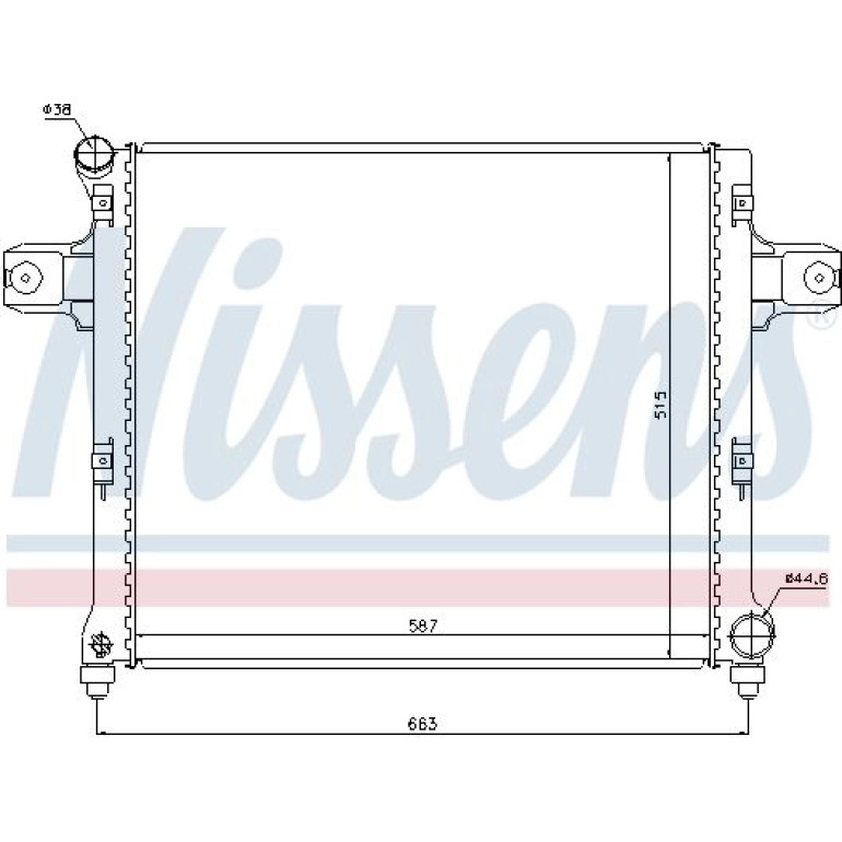 Wasserkühler PKW 61022 Wasserkühler PKW 61022