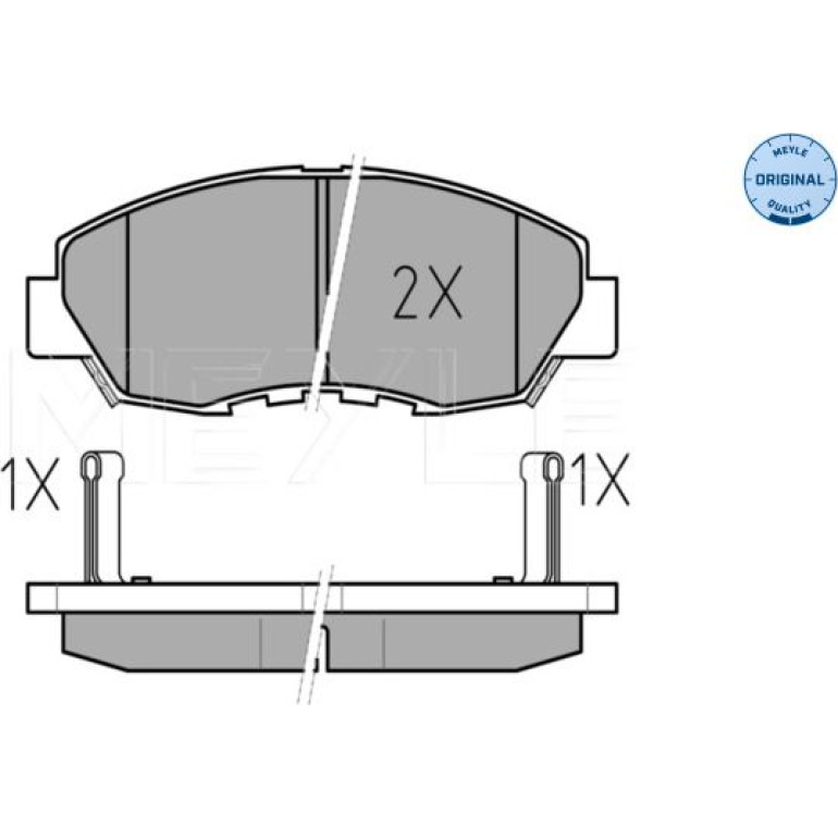 Bremsbelagsatz Honda P. Accord -96 Mit Sensor 025 214 9918/W Bremsbelagsatz Honda P. Accord -96 Mit Sensor 025 214 9918/W