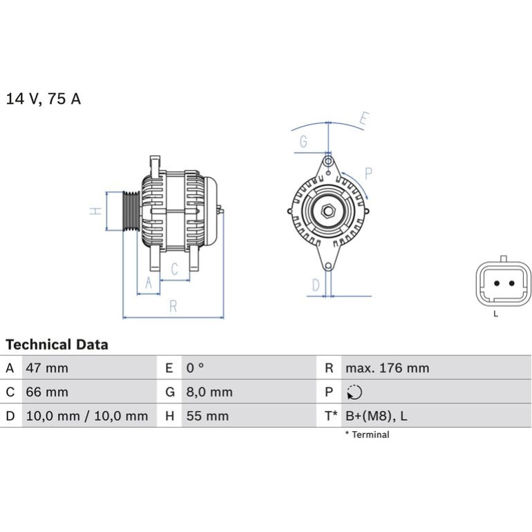 Lichtmaschine 0 986 042 191 Lichtmaschine 0 986 042 191