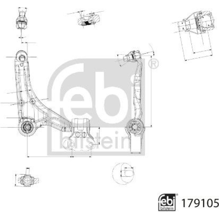 Querlenker VA re (OE) 179105 Querlenker VA re (OE) 179105