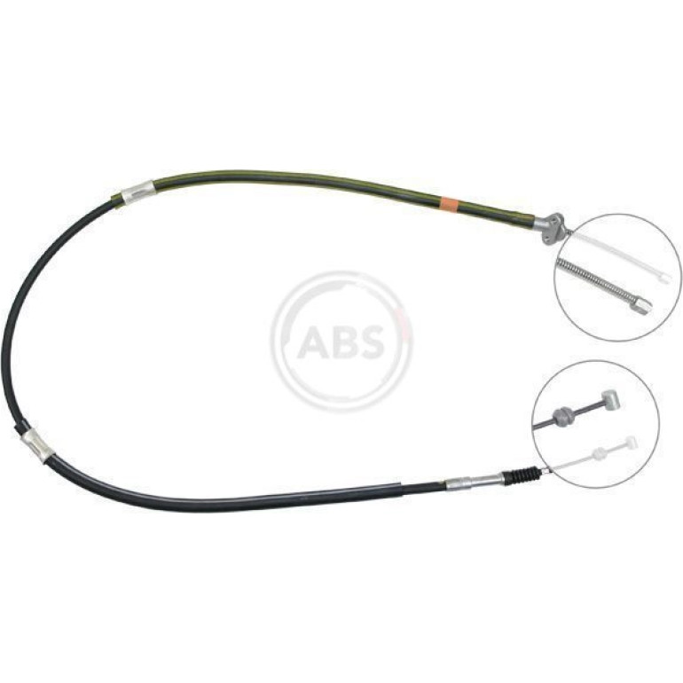 A.B.S. Handbremsseil Seilzug Festellbremse K16358 A.B.S. Handbremsseil Seilzug Festellbremse K16358