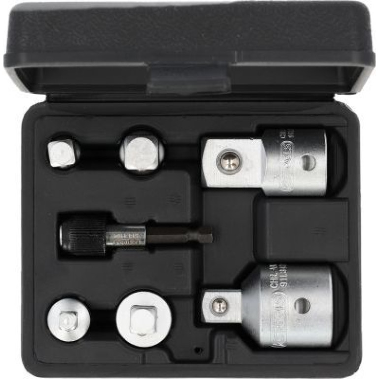 KS TOOLS Satz Vergrößerungs- und Verkleinerungsadapter, 7-teilig 917.0707