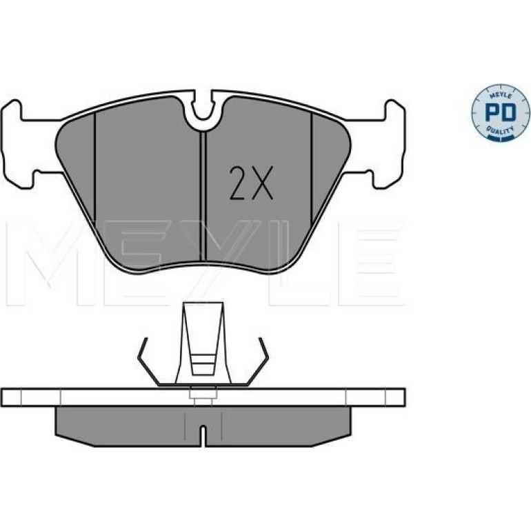 Bremsbelagsatz Bmw P. E39 520-540 10/96 025 219 9020/PD Bremsbelagsatz Bmw P. E39 520-540 10/96 025 219 9020/PD
