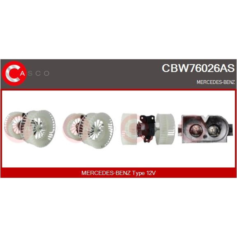 CASCO Motor, Lüfter CBW76026AS CASCO Motor, Lüfter CBW76026AS