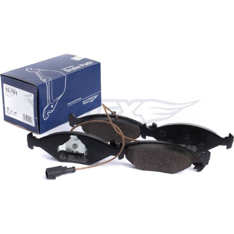 TOMEX brakes Bremsbelagsatz, Scheibenbremse TX 10-791 TOMEX brakes Bremsbelagsatz, Scheibenbremse TX 10-791