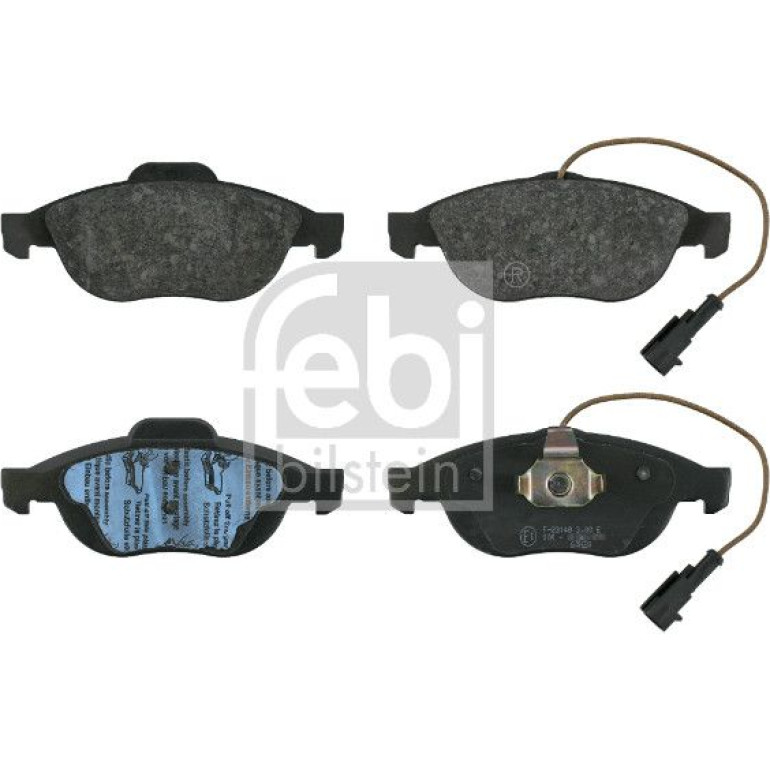 FEBI BILSTEIN Bremsbeläge 16293 FEBI BILSTEIN Bremsbeläge 16293