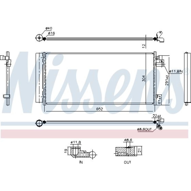 Kondensator PKW 941242 Kondensator PKW 941242
