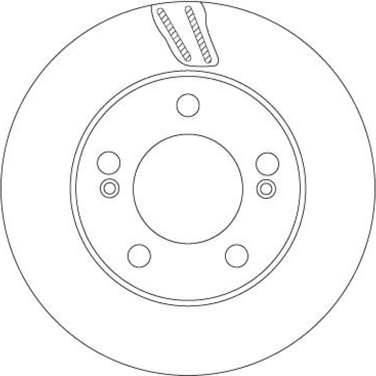 Bremsscheibe Ssangyong T. Kyron/Rexton 2.0-2.7 Xdi 04 DF6876 Bremsscheibe Ssangyong T. Kyron/Rexton 2.0-2.7 Xdi 04 DF6876