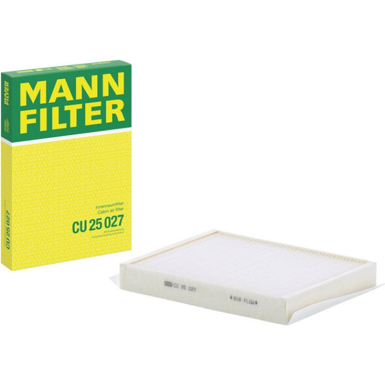 Mann & Hummel Innenraumfilter PKW CU 25 027 Mann & Hummel Innenraumfilter PKW CU 25 027