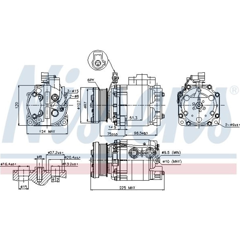 Kompressor PKW 89354