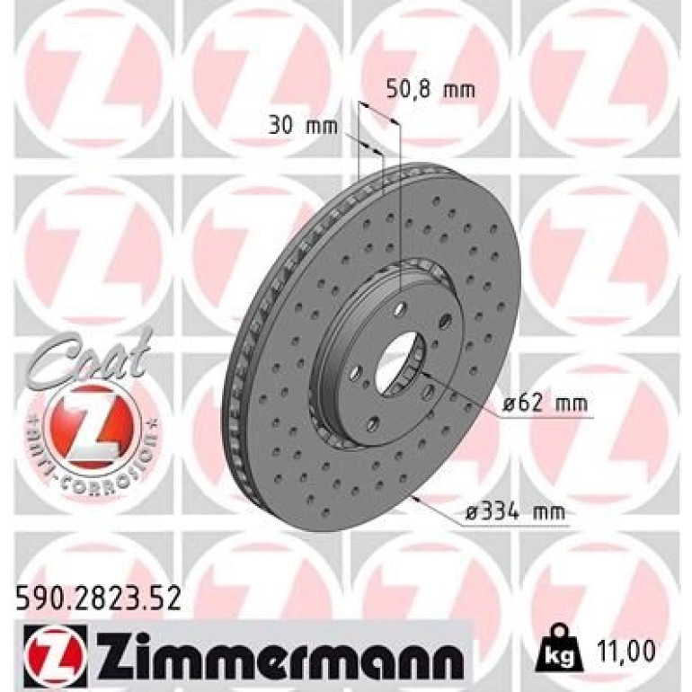 Bremsscheibe VA Sport 590.2823.52 Bremsscheibe VA Sport 590.2823.52