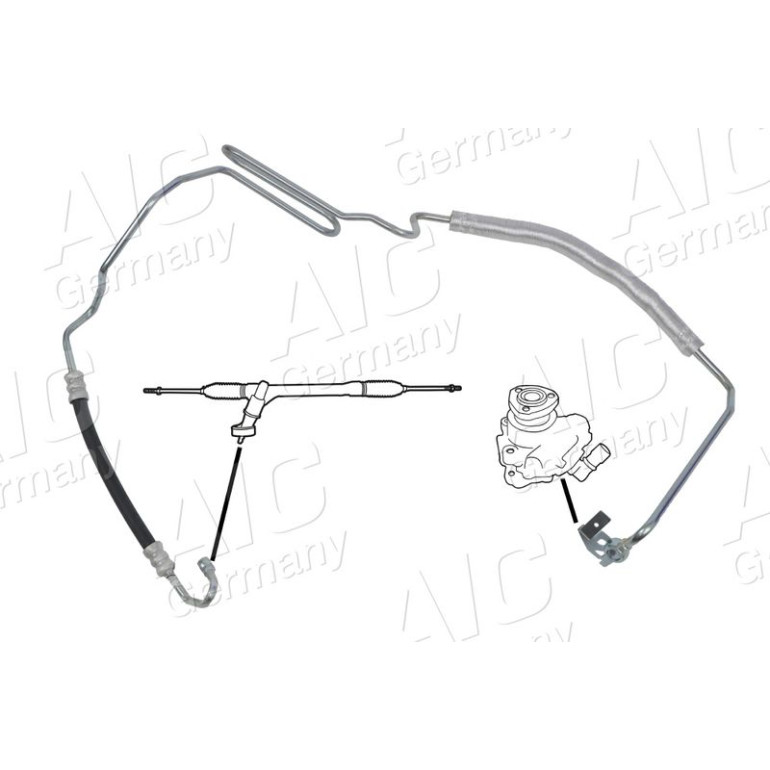 Hydraulikschlauch,Lenkung 54954 Hydraulikschlauch,Lenkung 54954