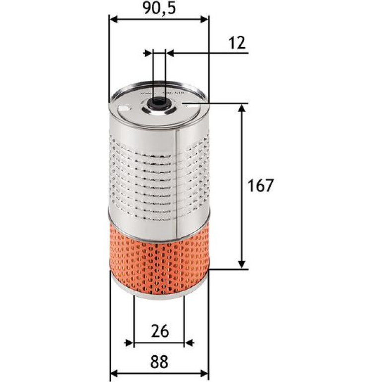 VALEO Ölfilter 586518 VALEO Ölfilter 586518