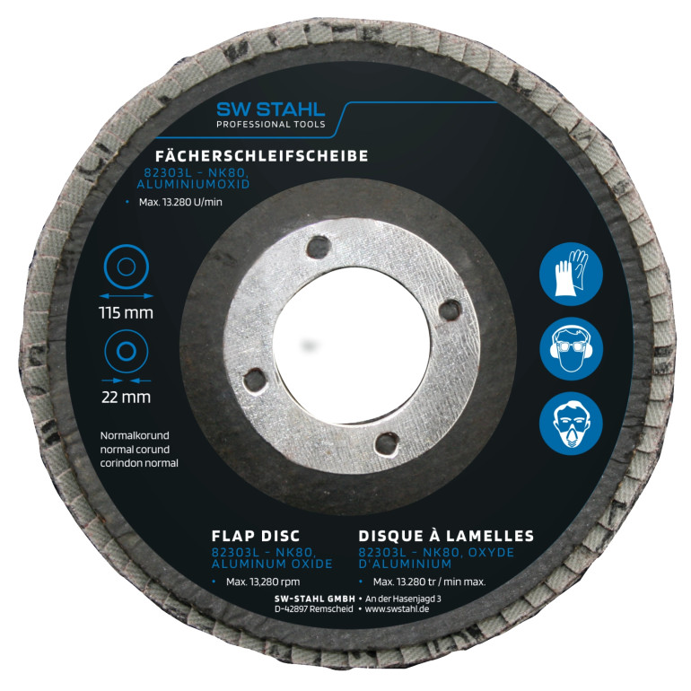 SW-Stahl Schleifscheibe Dm 115 mm 10 tlg 82303L SW-Stahl Schleifscheibe Dm 115 mm 10 tlg 82303L