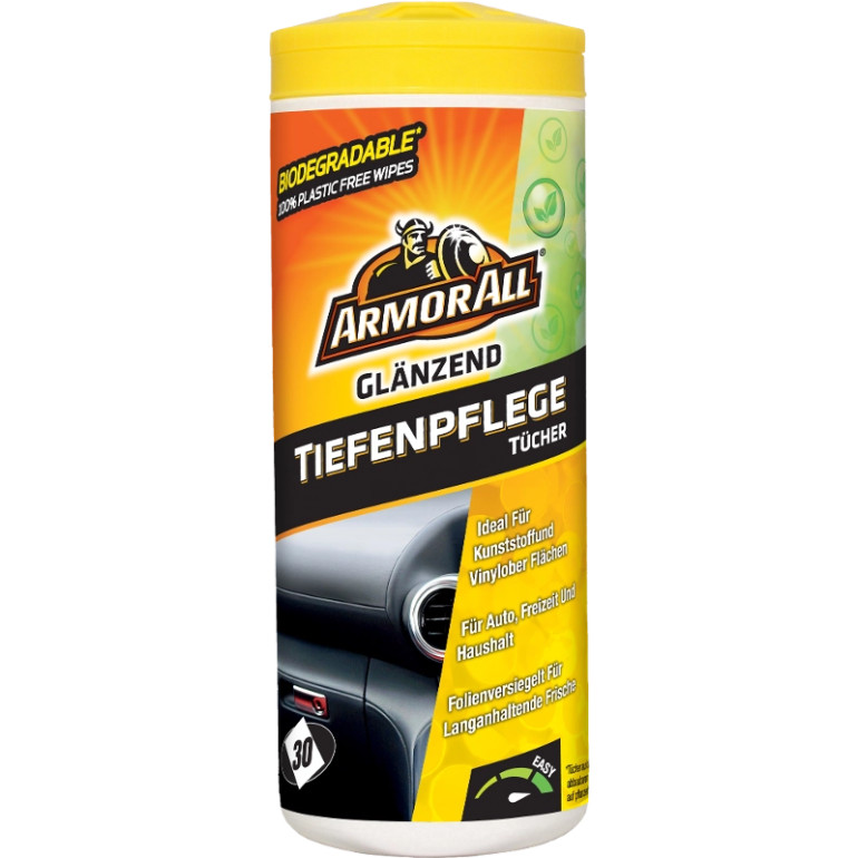 Armor All Kunststoffpflege Tücher glänzend 30 Stück E302055000 (NEW E303288100) Armor All Kunststoffpflege Tücher glänzend 30 Stück E302055000 (NEW E303288100)