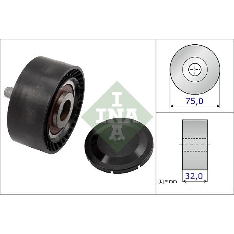 Umlenk-/Führungsrolle, Keilrippenriemen 532 0722 10 Umlenk-/Führungsrolle, Keilrippenriemen 532 0722 10