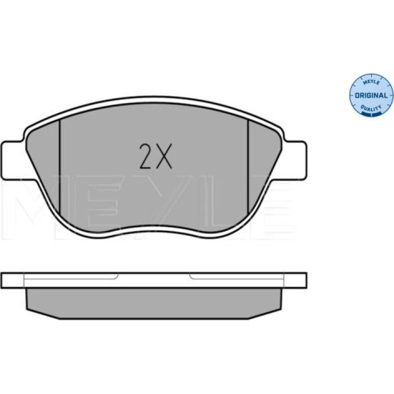 Bremsbelagsatz Fiat P. Grande Punto/Punto Evo 09-/Qubo 10- Mit Sensor 025 237 0918/W Bremsbelagsatz Fiat P. Grande Punto/Punto Evo 09-/Qubo 10- Mit Sensor 025 237 0918/W