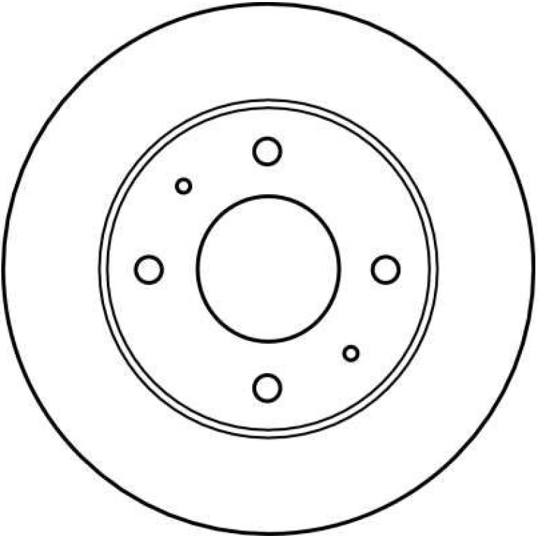 Bremsscheibe Mitsubishi P. Carisma/Galant/Space Star/Space Wagon 87-04 DF4081 Bremsscheibe Mitsubishi P. Carisma/Galant/Space Star/Space Wagon 87-04 DF4081