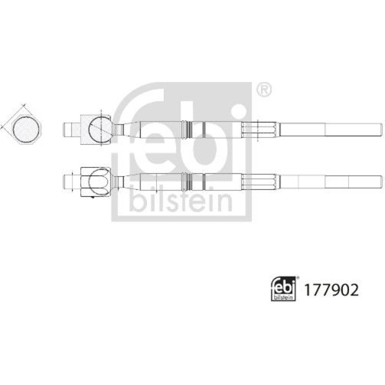 Axialgelenk, Spurstange 177902 Axialgelenk, Spurstange 177902
