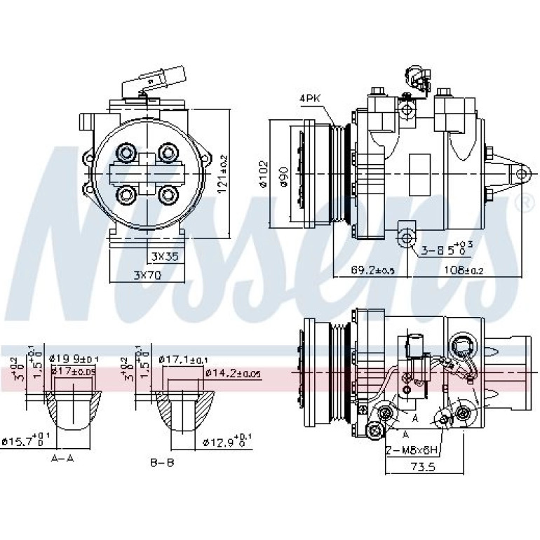 Kompressor PKW 890624