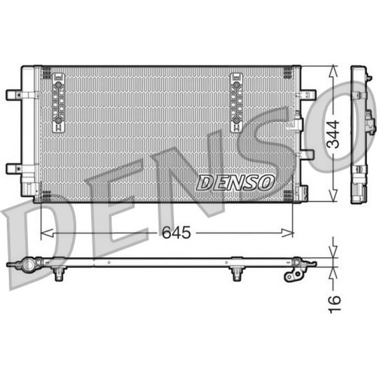 DENSO Klimaanlagenkühler DCN32060 DENSO Klimaanlagenkühler DCN32060