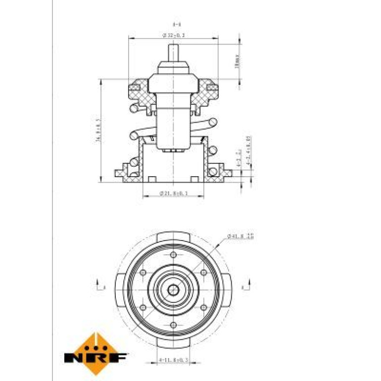 Thermostat, Kühlmittel 725225 Thermostat, Kühlmittel 725225