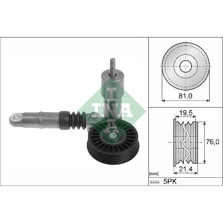 Spannrolle Multi-V 534 0014 10 Spannrolle Multi-V 534 0014 10