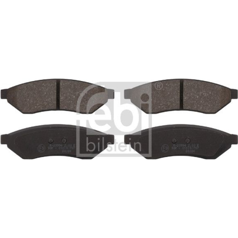 FEBI BILSTEIN Bremsbeläge 16722 FEBI BILSTEIN Bremsbeläge 16722