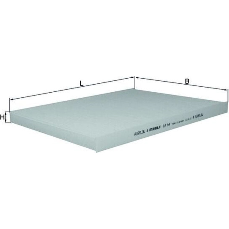 MAHLE Filter, Innenraumluft LA 64 MAHLE Filter, Innenraumluft LA 64