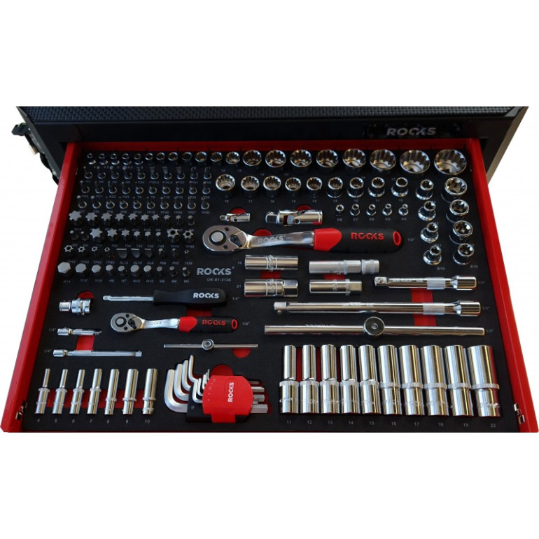 ROOKS Master Garage Werkzeug-Set 155-teilig – Für Profis ROOKS Master Garage Werkzeug-Set 155-teilig – Für Profis