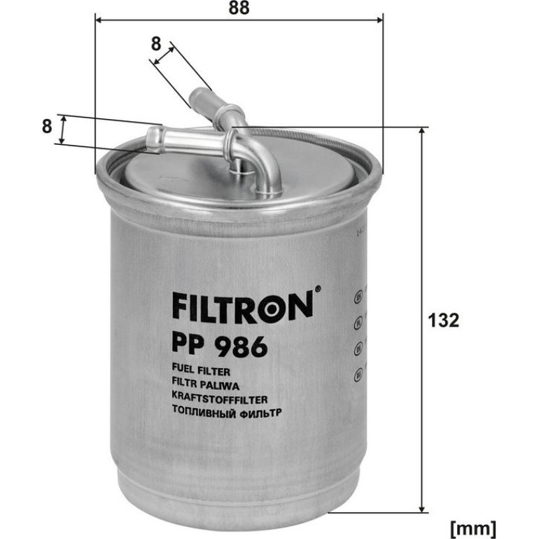 FILTRON Kraftstofffilter PP 986 FILTRON Kraftstofffilter PP 986
