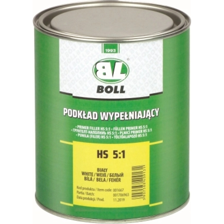 Boll Füller Primer HS 5:1 weiß Dose 800ml 001667