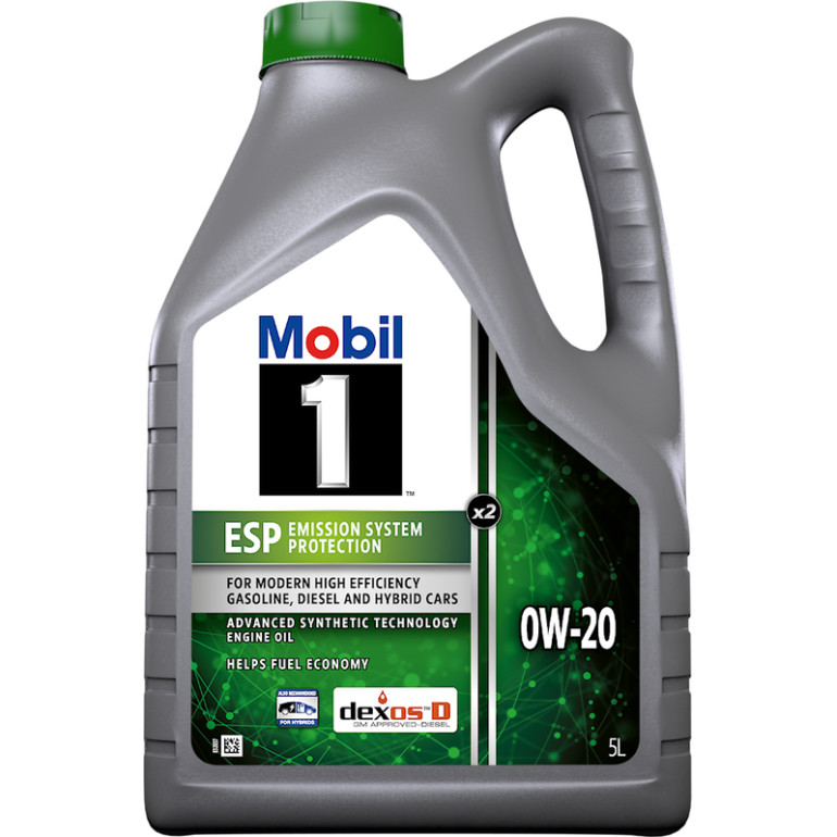 Mobil 1 ESP X2 0W-20 Motoröl 5 Liter 153685 Mobil 1 ESP X2 0W-20 Motoröl 5 Liter 153685