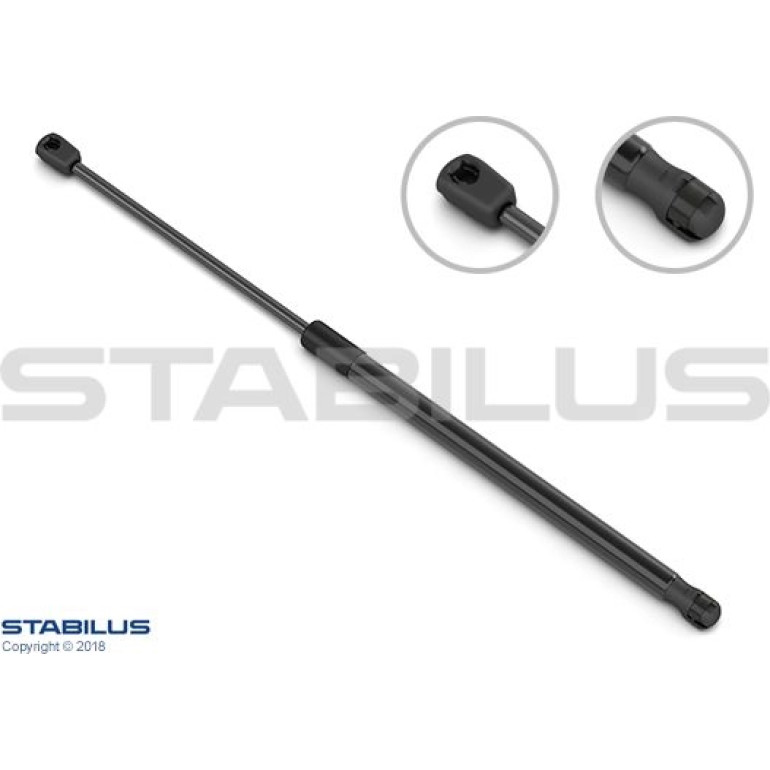 Gasfeder, Hinten L 498.5 430N 1757VK Gasfeder, Hinten L 498.5 430N 1757VK