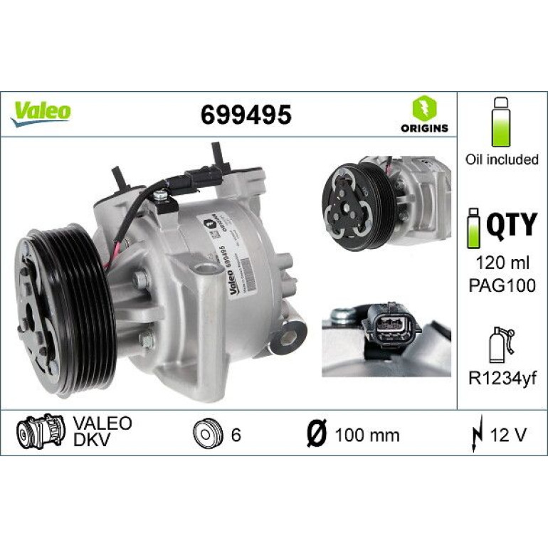 KOMPRESSOR, KLIMAANLAGE 699495 KOMPRESSOR, KLIMAANLAGE 699495